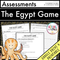The Egypt Game - Tests | Quizzes | Assessments