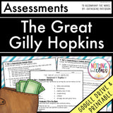 The Great Gilly Hopkins - Tests | Quizzes | Assessments