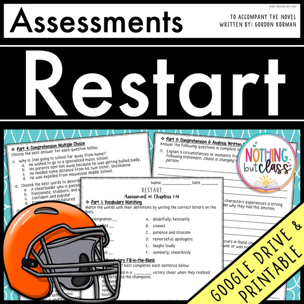 Restart - Tests | Quizzes | Assessments