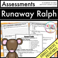 Runaway Ralph - Tests | Quizzes | Assessments