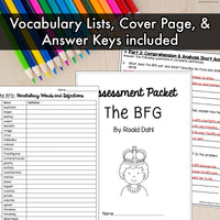 The BFG - Tests | Quizzes | Assessments