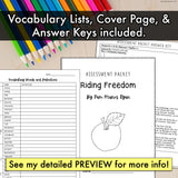 Riding Freedom - Tests | Quizzes | Assessments