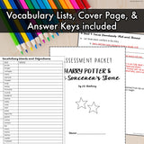 Harry Potter and the Sorcerer's Stone - Assessments