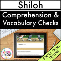 Shiloh | Google Forms Edition | Novel Study