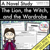 The Lion, the Witch, and the Wardrobe Novel Study Unit