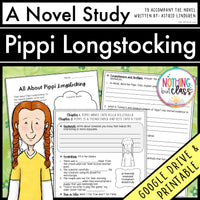 Pippi Longstocking Novel Study Unit