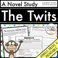 The Twits Novel Study Unit