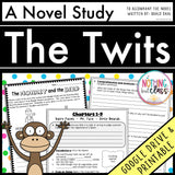 The Twits Novel Study Unit