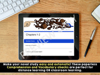 The Chocolate Touch | Google Forms Edition | Novel Study