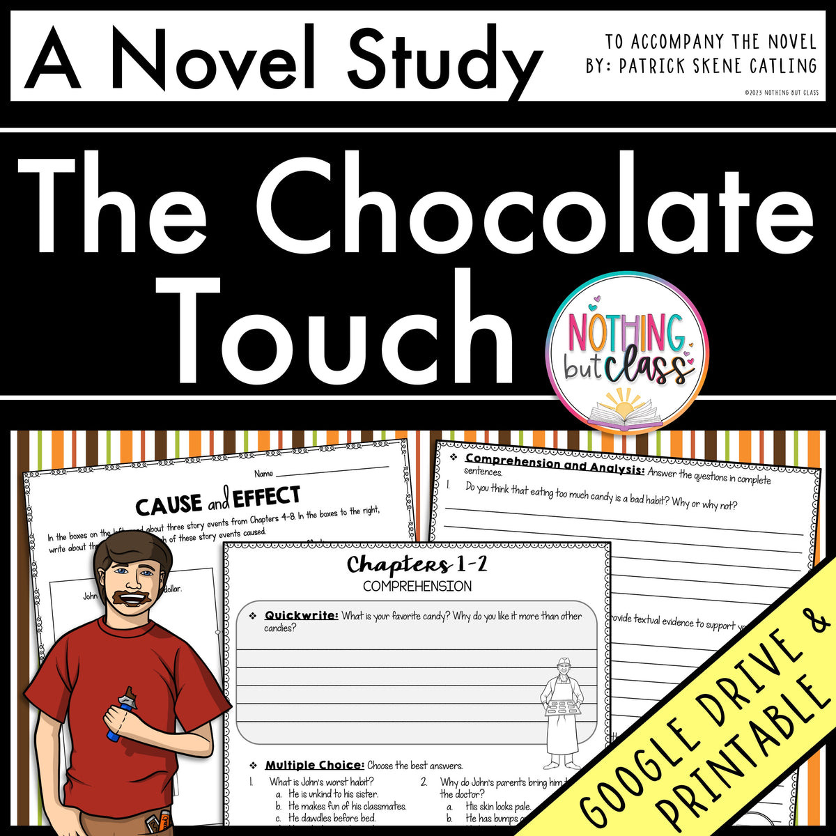 Novel Units: The Chocolate Touch