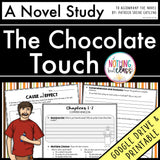 The Chocolate Touch Novel Study Unit