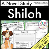 Shiloh Novel Study Unit