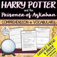 Harry Potter and the Prisoner of Azkaban | Comprehension and Vocabulary
