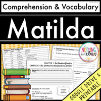 Matilda | Comprehension and Vocabulary