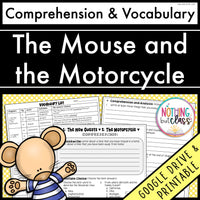 The Mouse and the Motorcycle | Comprehension and Vocabulary