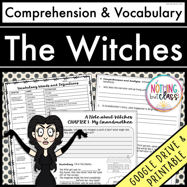 The Witches | Comprehension and Vocabulary