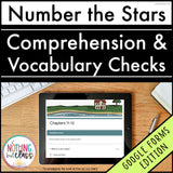 Number the Stars | Google Forms Edition | Novel Study