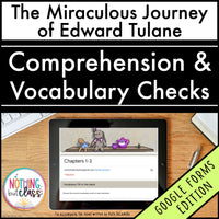 The Miraculous Journey of Edward Tulane | Google Forms Edition | Novel Study