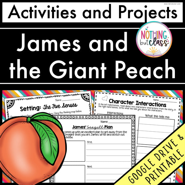 James and the Giant Peach | Activities and Projects