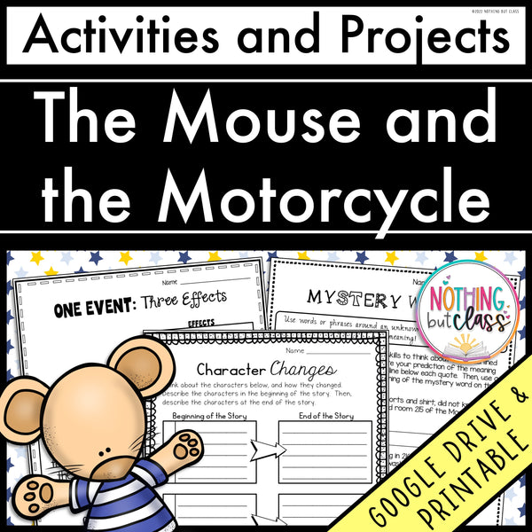 The Mouse and the Motorcycle | Activities and Projects