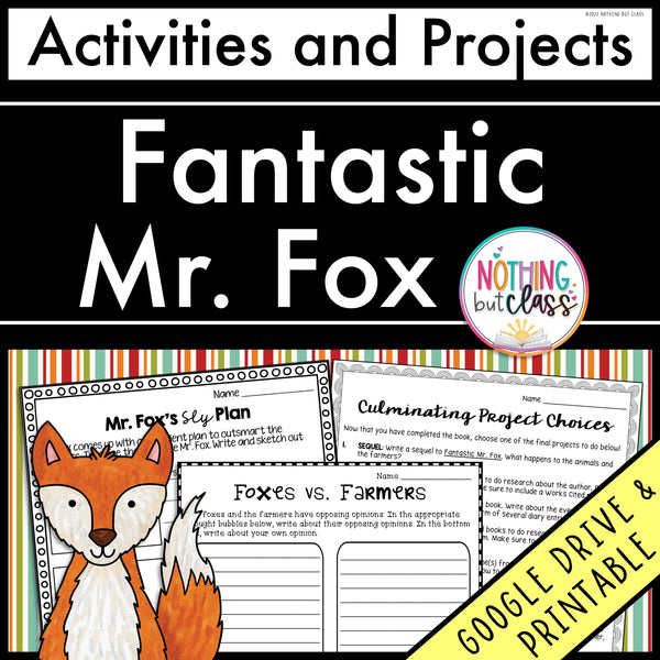 Fantastic Mr. Fox | Activities and Projects