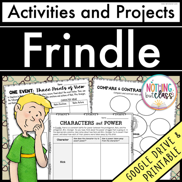 Frindle | Activities and Projects
