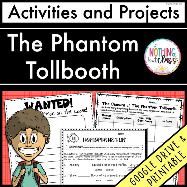 The Phantom Tollbooth | Activities and Projects