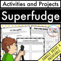 Superfudge | Activities and Projects
