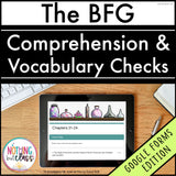 The BFG | Google Forms Edition | Novel Study