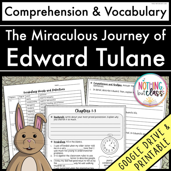 The Miraculous Journey of Edward Tulane | Comprehension and Vocabulary