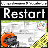 Restart | Comprehension and Vocabulary