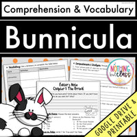 Bunnicula | Comprehension and Vocabulary