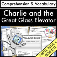 Charlie and the Great Glass Elevator | Comprehension and Vocabulary