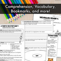 Runaway Ralph | Comprehension and Vocabulary by chapter