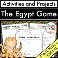 The Egypt Game | Activities and Projects