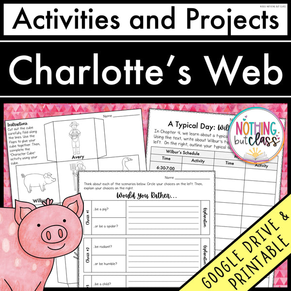 Charlotte's Web | Activities and Projects