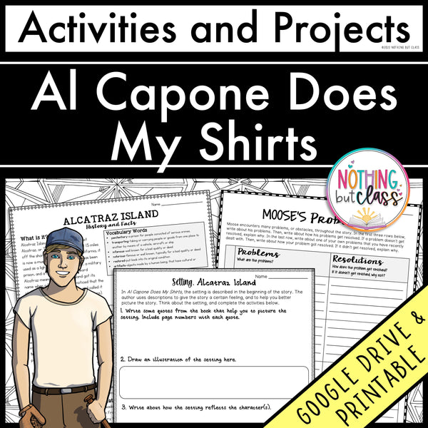 Al Capone Does My Shirts | Activities and Projects