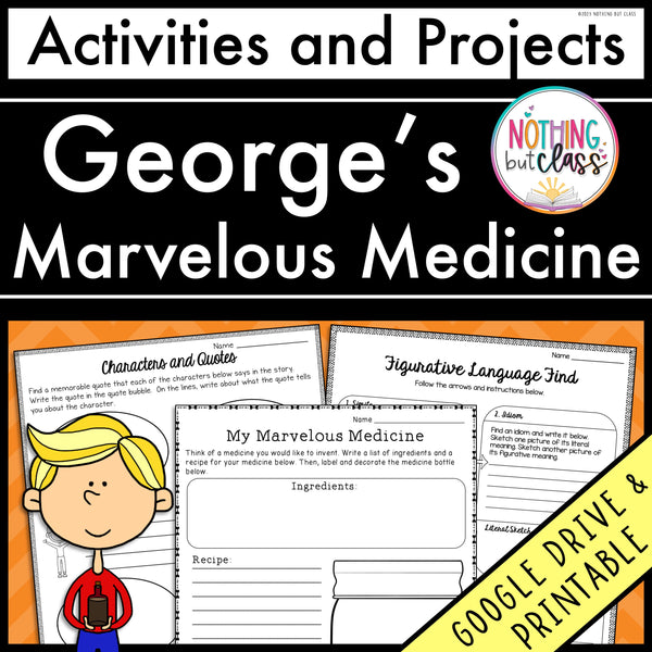 George's Marvelous Medicine | Activities and Projects