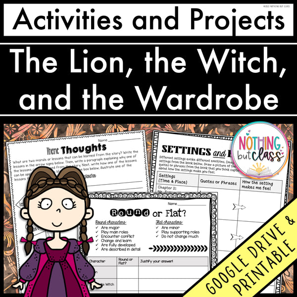 The Lion, the Witch, and the Wardrobe | Activities and Projects