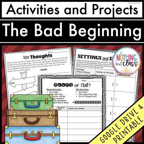 The Bad Beginning | Activities and Projects