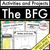 The BFG | Activities and Projects | Worksheets and Digital