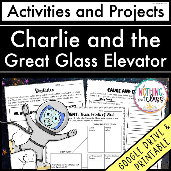 Charlie and the Great Glass Elevator | Activities and Projects